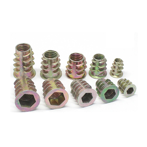 M12 M16 Lớp Lớp 4.8 8.8 10.9 12.9 Carbon Thép Tin Chrome Nickel Mạ Phẳng <span class=keywords><strong>Csk</strong></span> Đầu Đồ Nội Thất Chèn <span class=keywords><strong>Nut</strong></span> - Product Image 3