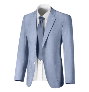 Blazer de Negocios para Hombre, Económico, OEM, con Diseño de Parches, Cuello en V, Manga Larga, Resistente al Viento, Transpirable, Chaqueta de Traje de Poliéster - Product Image 1