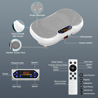 Plaque vibrante électrique intelligente RS avec télécommande audio pour entraînement à domicile, équipement d'exercice corporel, mise en forme et gestion du poids