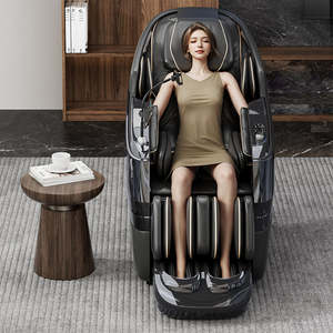 C56 Dual Core Tragbares PU-Leder Großformat iger Luxus-4D-Massagestuhl Home Ganzkörper-SL-Schiene mit zwei Bewegungen und Schwerelosigkeit - Product Image 4