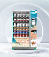 Máquina Expendedora Automática Combinada de Bebidas Versión Mejorada de Alta Seguridad para la Playa