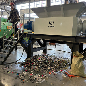 Broyeur de déchets RDF <span class=keywords><strong>15</strong></span> Tph, machine à détruire le métal, le papier, le plastique et les ordures, équipement de recyclage des déchets - Product Image 5