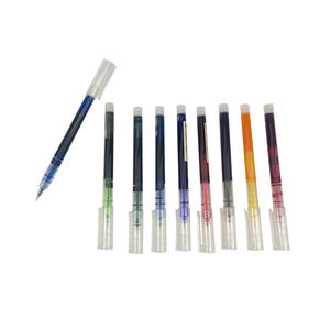 Bolígrafo de Gel de Secado Rápido de Gran Capacidad, Estilo Clásico, Personalizado, Recto, de 0.5 mm para Estudiantes - Product Image 1