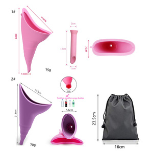 Entonnoir pipi en silicone sur mesure, Camping, coin Portable femmes dispositif d'<span class=keywords><strong>urinoir</strong></span> d'extérieur <span class=keywords><strong>urinoir</strong></span> féminin - Product Image 4