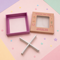 Boîtes à perles personnalisées avec différentes couleurs de fond, adaptées à l'éducation de la petite enfance, dotées de fenêtres et d'inserts