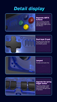 Console de jeu portable rétro Linux System 3,5 pouces F35V 4000 mAh 640*480 1,5 GHz CPU, lecteur de jeux portable classique, compatible N64 PS1