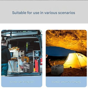 Estación de Energía Portátil con Panel Solar y Batería LiFePO4 de Alta Gama, 1200W 1080Wh, Onda Sinusoidal Pura AC/<span class=keywords><strong>DC</strong></span>, Energía de Emergencia - Product Image 2