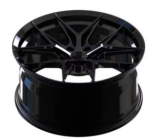 Ruedas de Auto Forjadas de Alto Rendimiento BOLUN <span class=keywords><strong>2023</strong></span>, Color Rosa Cromado, Aluminio Aeroespacial, 19*9.0 19*10 40mm ET, Personalizadas de Fábrica - Product Image 3