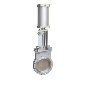 High Quality Flange Knife Gate Valve Pneumatic Stainless Steel Knife Gate Valve - Product Image 1