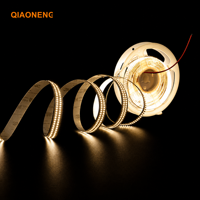 Bande lumineuse LED 24V 2025 624LEDs/m 15mm 3000K Blanc chaud IP20 Télécommande Dimmable pour éclairage intérieur d'armoires