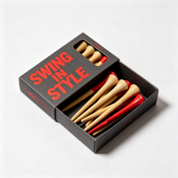 Distributeur de briquets en silicone en forme de tee de golf, personnalisé et unique, en cuir, pour VW Golf 4 1.6 5ème vitesse 40 34, avec support en bambou, cadeau