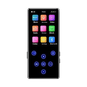 เครื่องเล่น MP3 ไฮไฟแบบไม่สูญเสียคุณภาพเสียง ขนาด 2.4 นิ้ว บลูทูธ 5.3 ควบคุมแบบคู่ หน่วยความจำ 16GB พร้อมฟังก์ชั่นอีบุ๊ก เครื่องบันทึกเสียง แบตเตอรี่ใช้งานได้นานกว่า 20 ชั่วโมง อุปกรณ์เสียงพกพา - Product Image 1