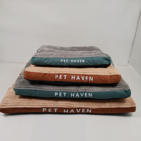 Lit pour chien extra large, tapis plat pour animaux de compagnie, coussin en velours côtelé, cama para perro grande, matelas doux et lavable pour les races extra larges