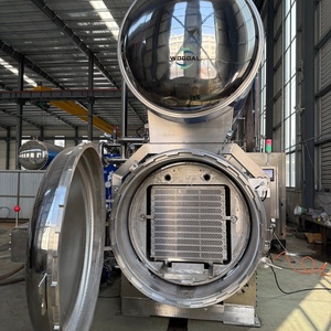 Machine de stérilisation par autoclave à immersion dans l'eau et à vapeur pour aliments en conserve (<span class=keywords><strong>thon</strong></span> et bœuf) et aliments pour animaux de compagnie en sachet rétractable - Product Image 5