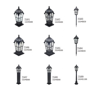 Ngoài trời không thấm nước Roman loại đèn tiết kiệm năng lượng Led trụ cột đèn ngoài trời Vườn cảnh quan Đèn đứng hàng rào cổng Đèn - Product Image 6