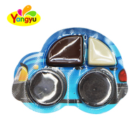 Boîte de présentation de biscuits sandwichs à la sauce chocolatée en forme de voiture, nouveauté, 30 pièces, vente en gros