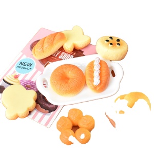 Accessoires DIY en résine pour la création de jouets miniatures alimentaires (série pain), colle crème, épingles à cheveux pour enfants, accessoires pour cheveux, attaches pour cheveux, accessoires - Product Image 4