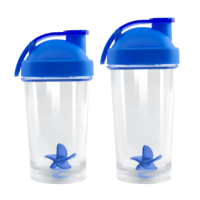 Bouteille shaker à protéines Tritan sans BPA de 500 ml, étanche, avec boule de mélange pour la salle de sport, la remise en forme et les poudres protéinées