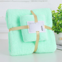 Ensemble de draps de bain personnalisés en microfibre de haute qualité à séchage rapide Serviettes pour les mains et le visage avec logo Vente en gros à chaud