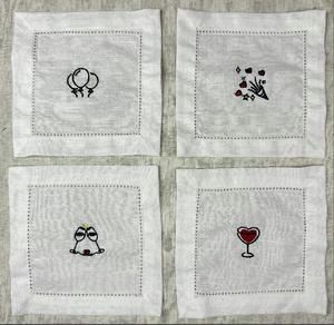 Giá trị cho tiền tùy chỉnh bông và vải lanh in thêu khăn ăn cho nhà hàng tiệc cưới - Product Image 5