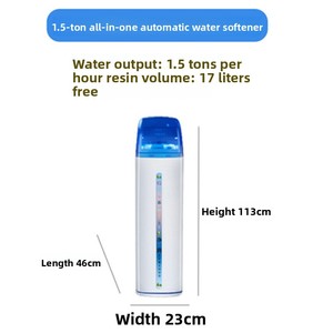Adoucisseur d'<span class=keywords><strong>eau</strong></span> entièrement automatique intégré pour usage domestique et commercial, 1/2/15 tonnes, 220V, <span class=keywords><strong>1000L</strong></span>/h, pour éliminer le calcaire - Product Image 3