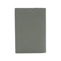 Porte-cartes en cuir PU à motif serpent avec logo personnalisé, portefeuille à rabat avec bouton-pression, porte-monnaie minimaliste multi-emplacements pour femmes