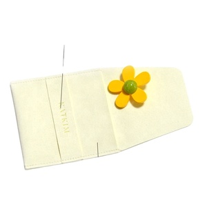 Sac en microfibre crème de haute qualité, personnalisé, en gros, petit format, pour bijoux, pochette cadeau - Product Image 2