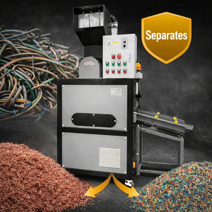 Granulador de Cobre Monofásico 100kg/h, Máquina de Reciclaje de Cable de Desecho, Certificación CE, Bajo Ruido, Directo de Fábrica - Product Image 5