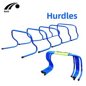 Ensemble de 5/5 pièces Naili, obstacles d'entraînement de football en PVC - Conception incurvée, plusieurs tailles, entraînement d'agilité et de saut pour le football - Product Image 3