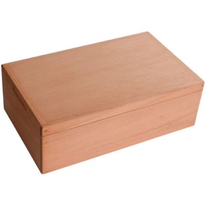 Boîte à cigares en bois rétro, grande capacité, rectangulaire, anti-humidité, pour le stockage à domicile, humidor - Product Image 3