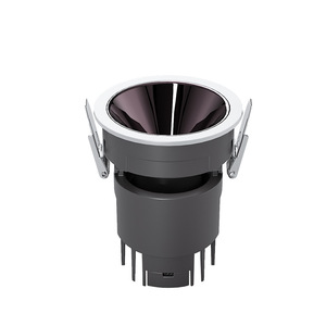 ไฟสปอตไลท์ LED ฝังฝ้าแบบไร้ขอบ 12W CRI 90 รุ่นใหม่  วัสดุอะลูมิเนียม ควบคุมอัจฉริยะหรี่แสงได้ เหมาะสำหรับใช้ในเชิงพาณิชย์ เช่น โรงแรม - Product Image 1