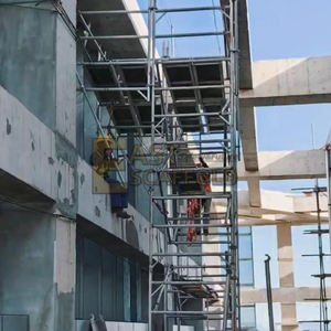 นั่งร้านแบบแคบทำจากอลูมิเนียมโครงกว้างเดี่ยวแบบพกพาสำหรับก่อสร้าง - Product Image 2