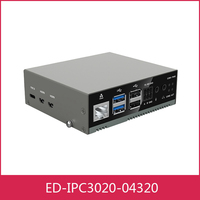 Ordinateur industriel haute performance Broadcom BCM2712 EDATEC-IPC3020 basé sur Raspberry Pi5 avec 4 Go/8 Go DDR