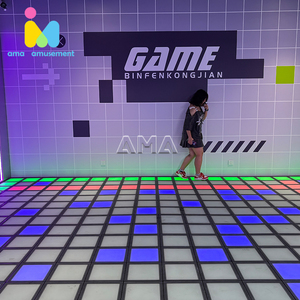 Sol de jeu LED interactif 30x30cm pour salle de jeux, piste de danse LED 3D pour jeux d'enfants - Product Image 4