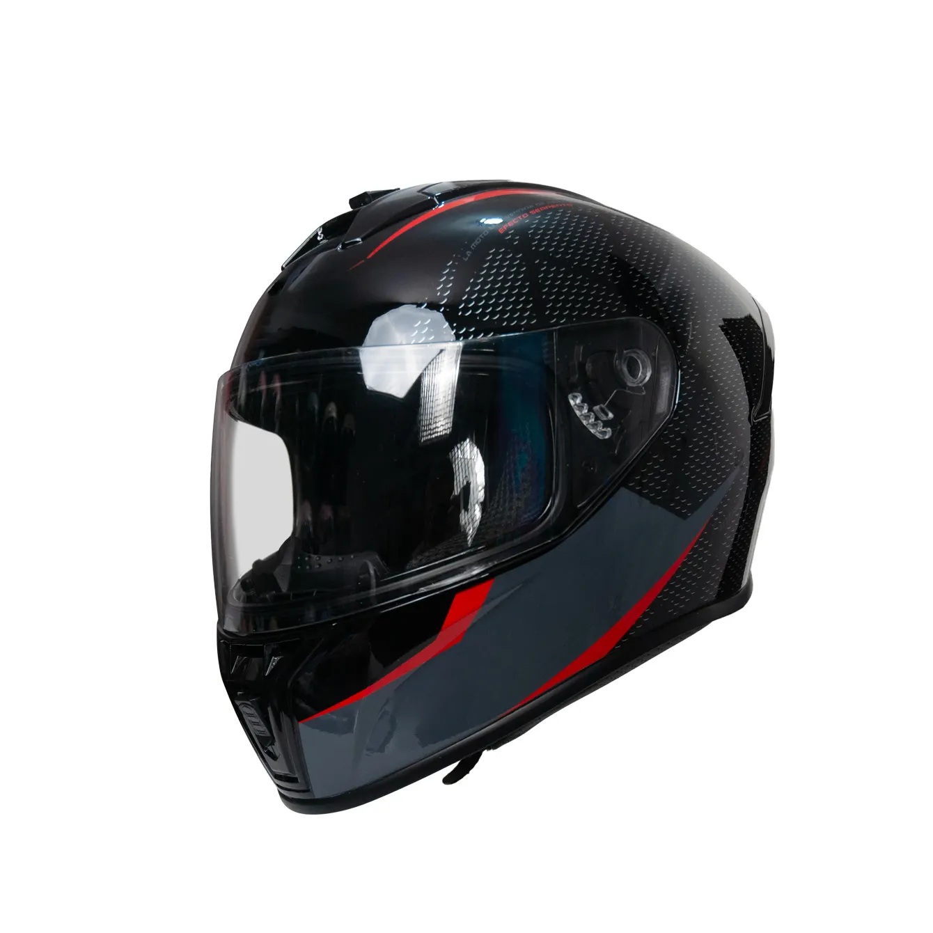Helm sepeda motor Full Face empat musim, helm berkendara sepeda motor