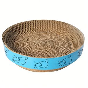 Rascador/juguete para gatos con patrones personalizados, corrugado grueso, resistente al desgaste y sin pelusas, fábrica de rascadores para gatos - Product Image 2