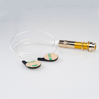 Micros pour guitare JOYO série GGP-03, micros à puce de contact piézoélectrique pour guitare acoustique, ukulélé, violon, banjo, mandoline