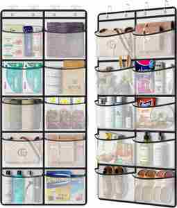 Organizador Colgante para Armario de 5 Compartimentos, Bolsa de Almacenamiento de Gran Capacidad para Detrás de la Puerta, Bolsa de Almacenamiento Multifuncional - Product Image 3