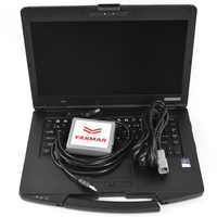 Kit de diagnostic complet avec logiciel préinstallé CF54 compatible avec l'ordinateur portable et le scanner de diagnostic du moteur d'excavatrice Yanmar