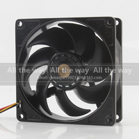 Ventilateur de refroidissement d'origine Sanyo 5V 24V 48V DC 12V 0.42A EC AC 9225 92X92X25MM 9CM longue durée de vie étanche 4 fils 9WL0912P4J001