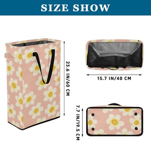 Sac de rangement anti-poussière en polyester réutilisable, résistant à l'eau, grand format, écologique, motif floral hawaïen, collection Aloha - Product Image 2