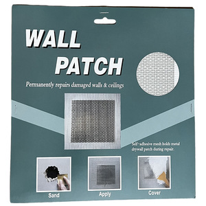 छत जिप्सम बोर्ड के लिए आधुनिक ज्यामितीय डिजाइन धातु दीवार पैच के लिए आसान नमी-प्रूफ छेद मरम्मत - Product Image 6