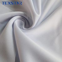 Tissu en jersey interlock double face tricoté à la chaîne 100 % polyester recyclé, écologique, respirant, séchage rapide, 165 g/m², pour doublure