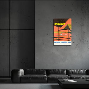 2025 gros 20x30 CM métal affiche homme grotte couloir mur fond Art décoration thaïlande métal Plaque pratique étain signe - Product Image 1