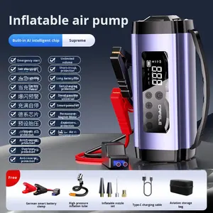 Batterie Externe Portable Lithium-Ion 3000W à Onde Sinusoïdale Pure pour Voiture, Alimentation d'Urgence avec Affichage Numérique Intelligent, Pompe à Air de Secours Extérieure - Product Image 6