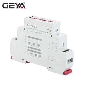 GEYA GRT8--S1 Asimetris Cycler <span class=keywords><strong>Timer</strong></span> <span class=keywords><strong>Relay</strong></span> Modular <span class=keywords><strong>Relay</strong></span> AC230 W240 1 SPDT Waktu <span class=keywords><strong>Relay</strong></span> <span class=keywords><strong>Timer</strong></span> Kontrol - Product Image 4