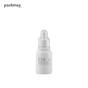 Botellas cuentagotas de PET de pared gruesa y alta transparencia de 10-50 ml con tapa a prueba de manipulaciones, para suero y esencia - Product Image 1