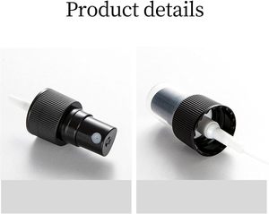 <b>Disc</b> Cap Mist Spray Pump 18/410 20/410 24/410 White Black Non Spill Perfume Spray Nozzle for <b>Plastic</b> Bottle 100pcs - Product Image 5