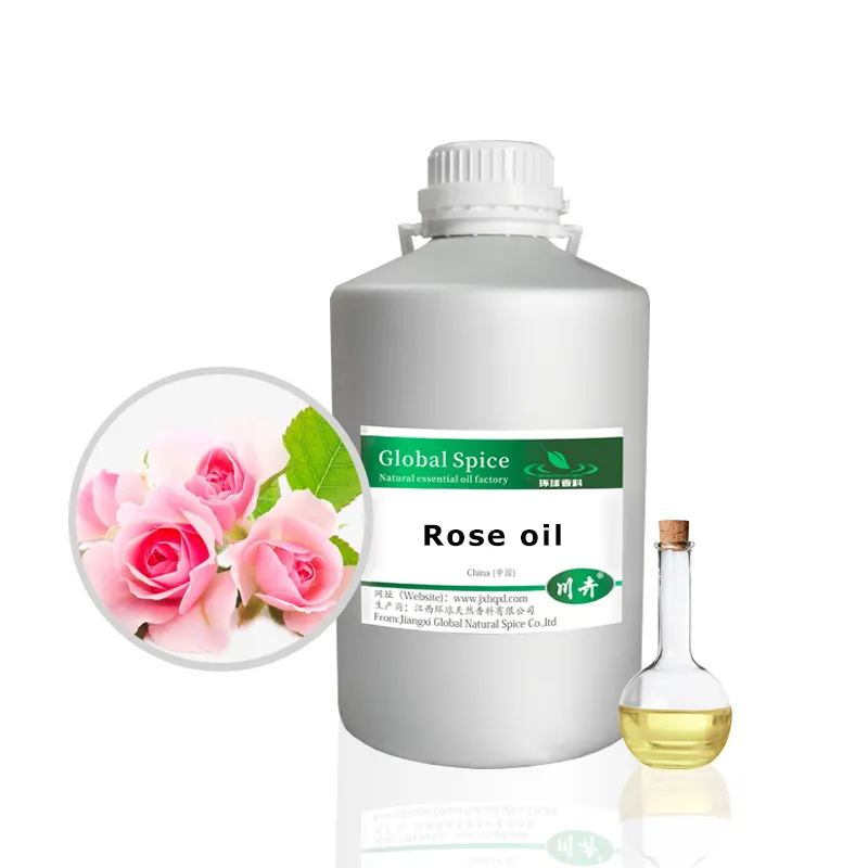 Розовое эфирное масло, 100% чистое натуральное розовое масло для терапии, диффузор, кожа