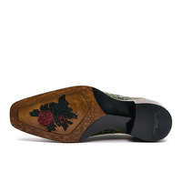 Chaussures Oxford traditionnelles chinoises en cuir d'alligator véritable peint, lacées, imperméables, fabriquées à la main, de luxe, pour affaires et occasions formelles